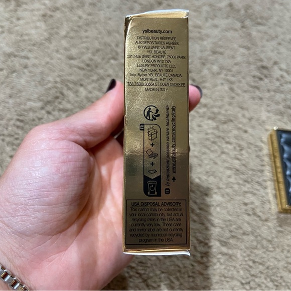 Yves Saint Laurent YSL Couture Mini Clutch High Intensity Pigments 710 Over Brun - Picture 5 of 16